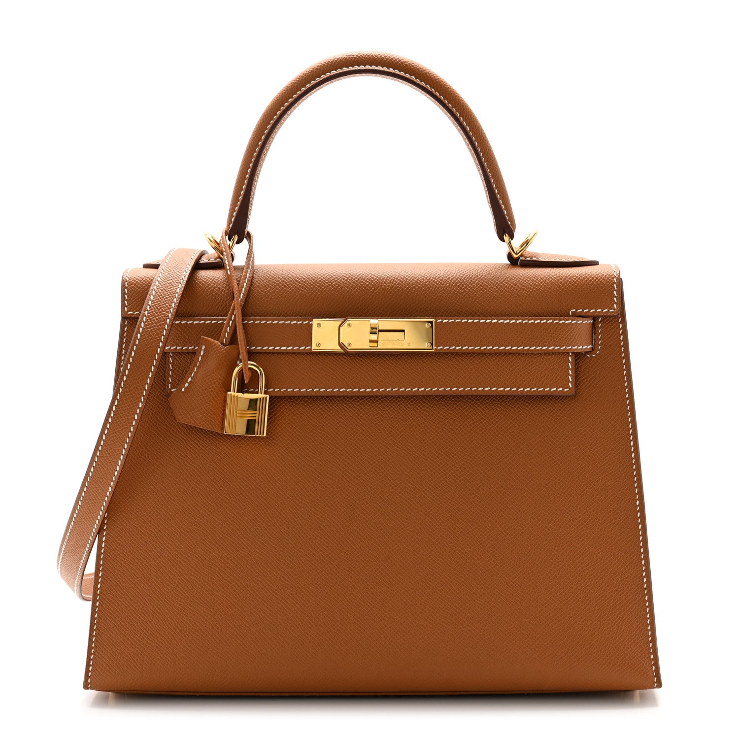 Hermes Epsom Kelly Sellier 28 Gold 1 of 10