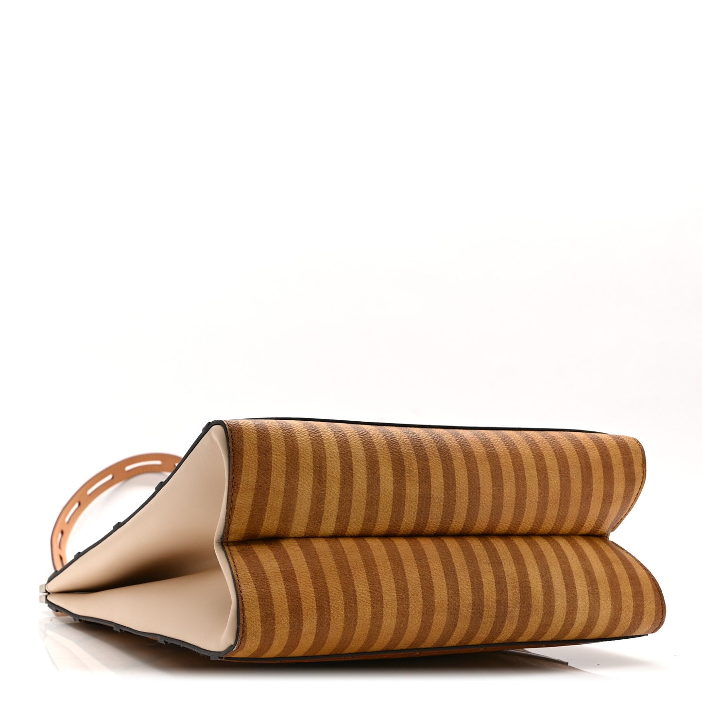 Calfskin Time Trunk Crown Frame Vertical Bag GM