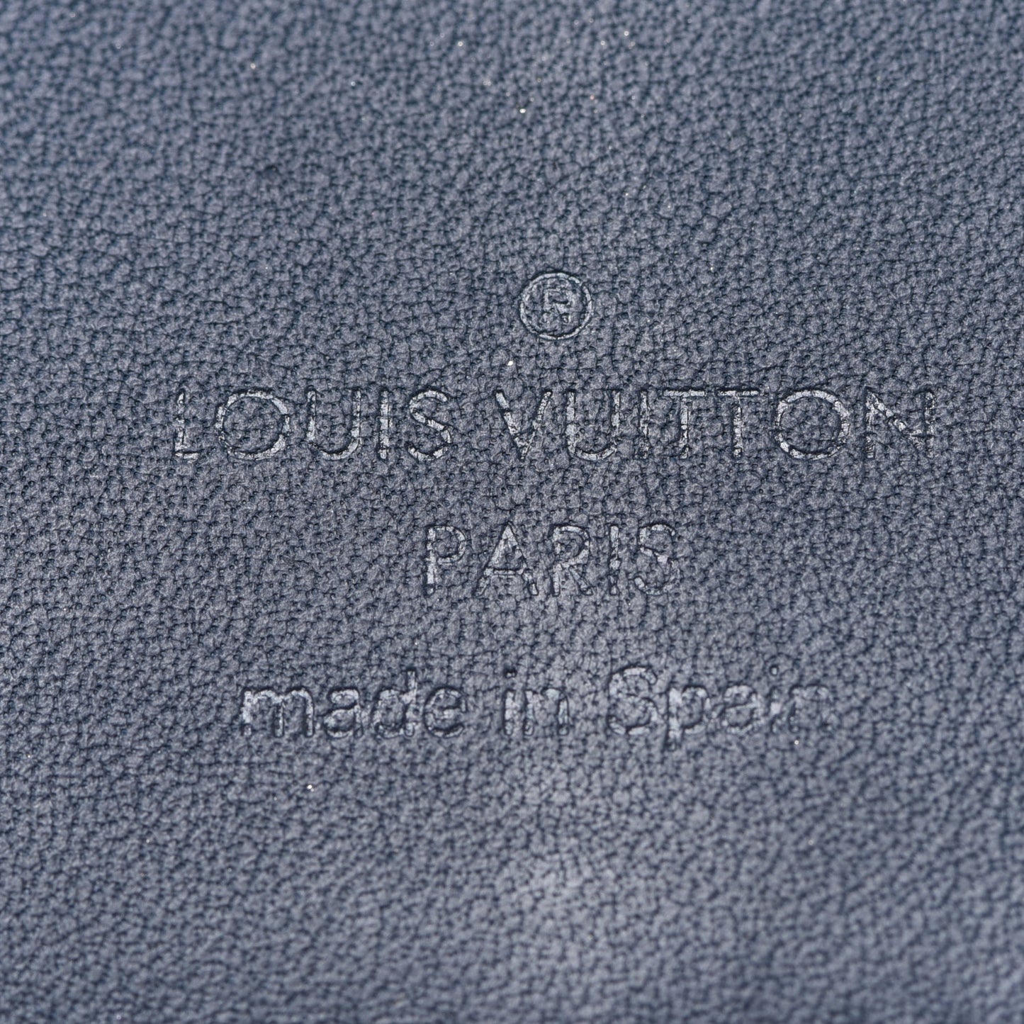 Damier Infini Zippy Vertical Wallet Midnight Blue