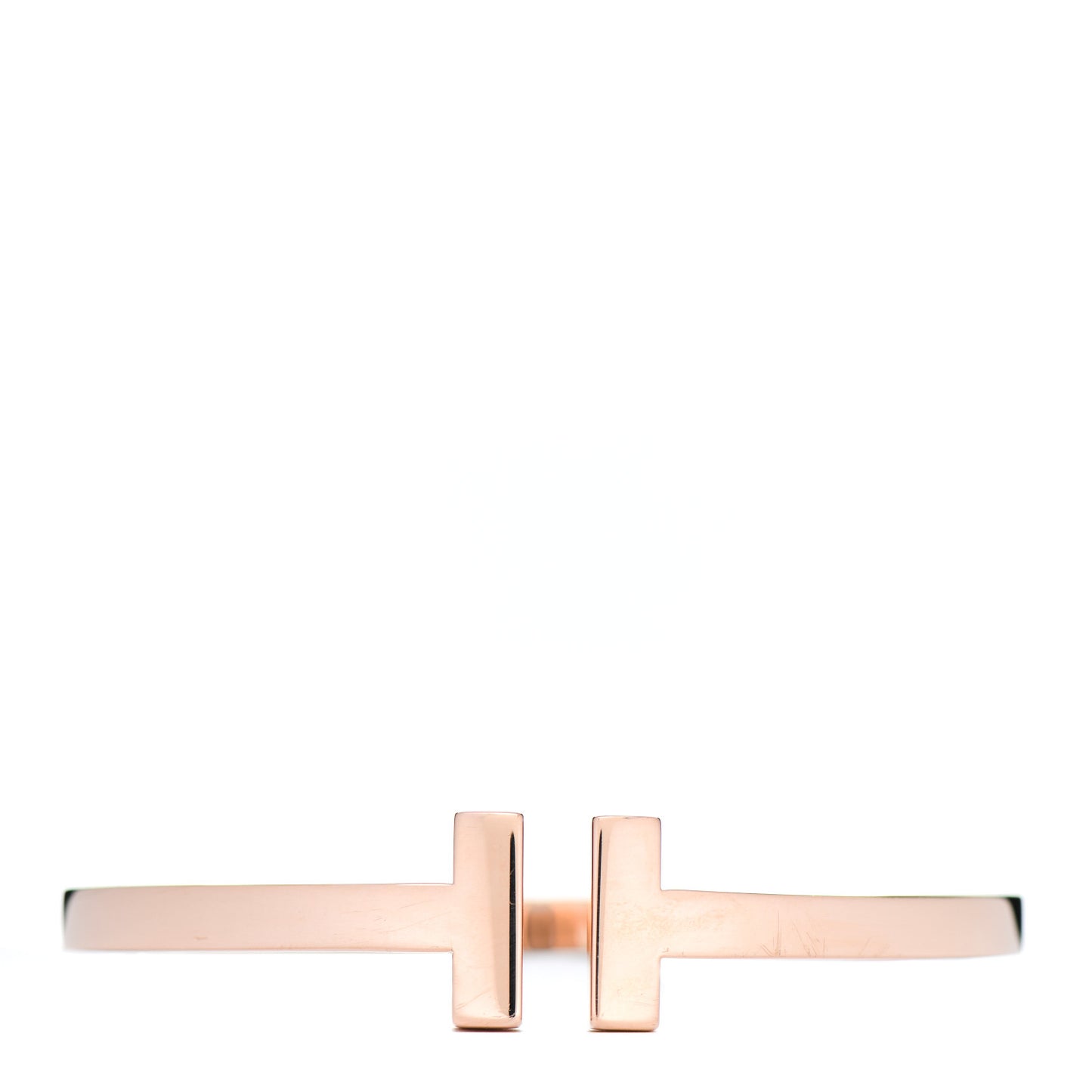 18K Rose Gold T Square Bracelet