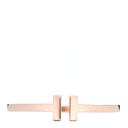 Tiffany 18K Rose Gold T Square Bracelet 1 of 4