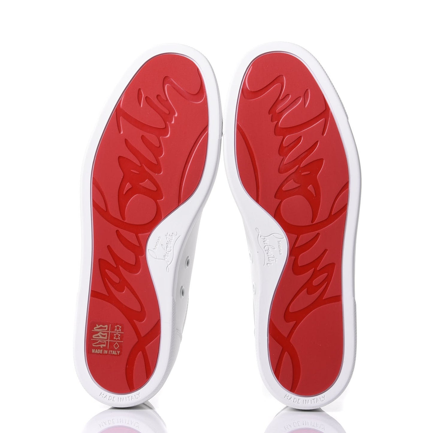 Calfskin Vieira Flat Sneakers 38.5 Latte