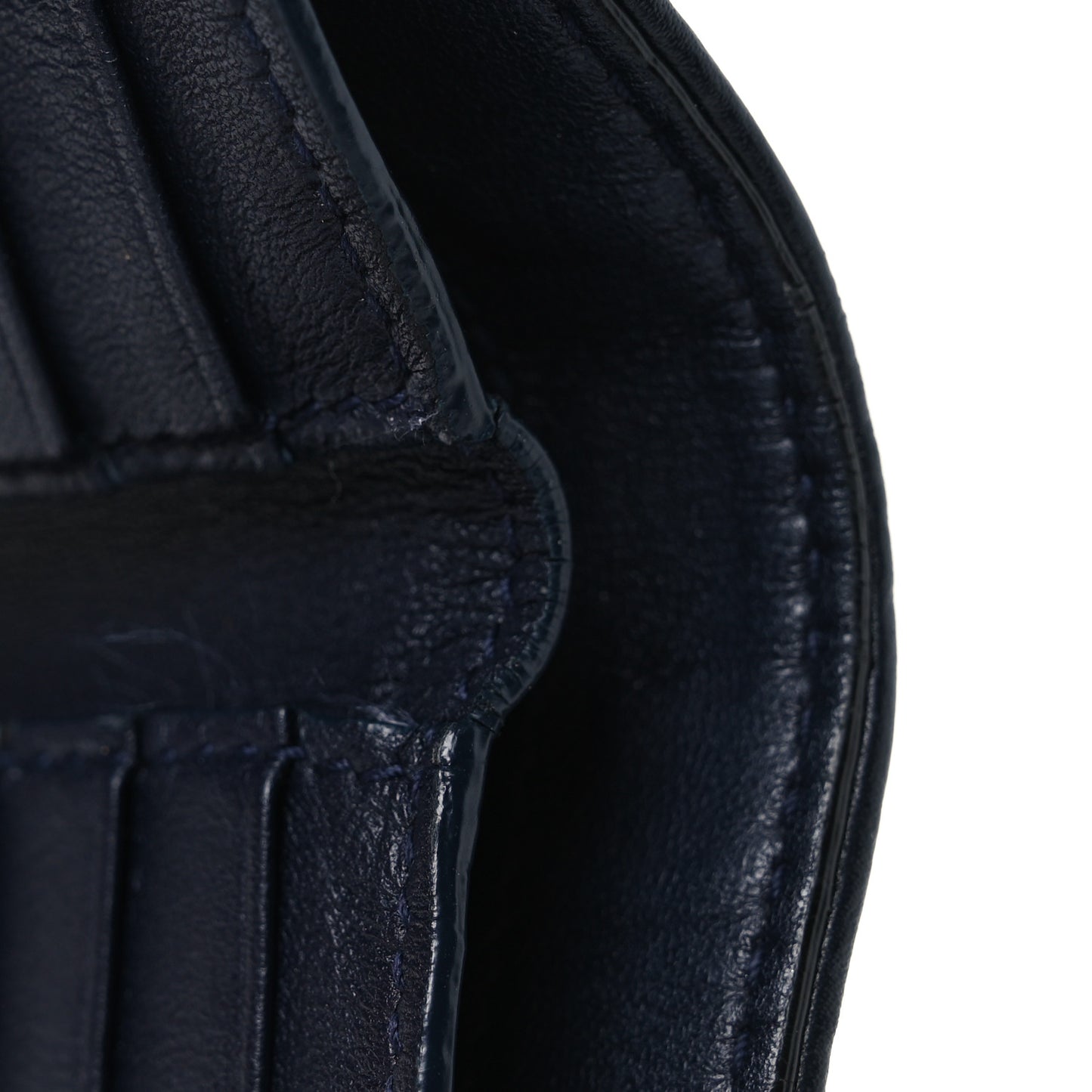 Oblique DiorAddict Wallet Blue