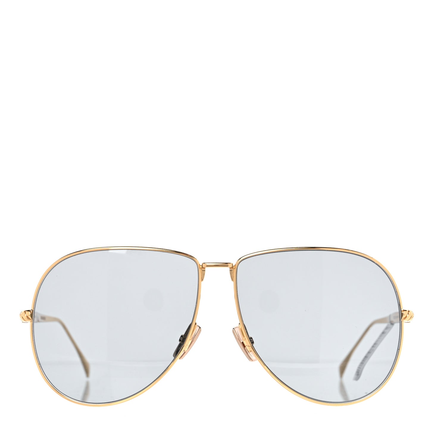 Metal Aviator Sunglasses FF 0437 Gold