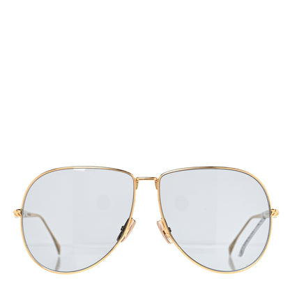 Fendi Metal Aviator Sunglasses FF 0437 Gold 2 of 6