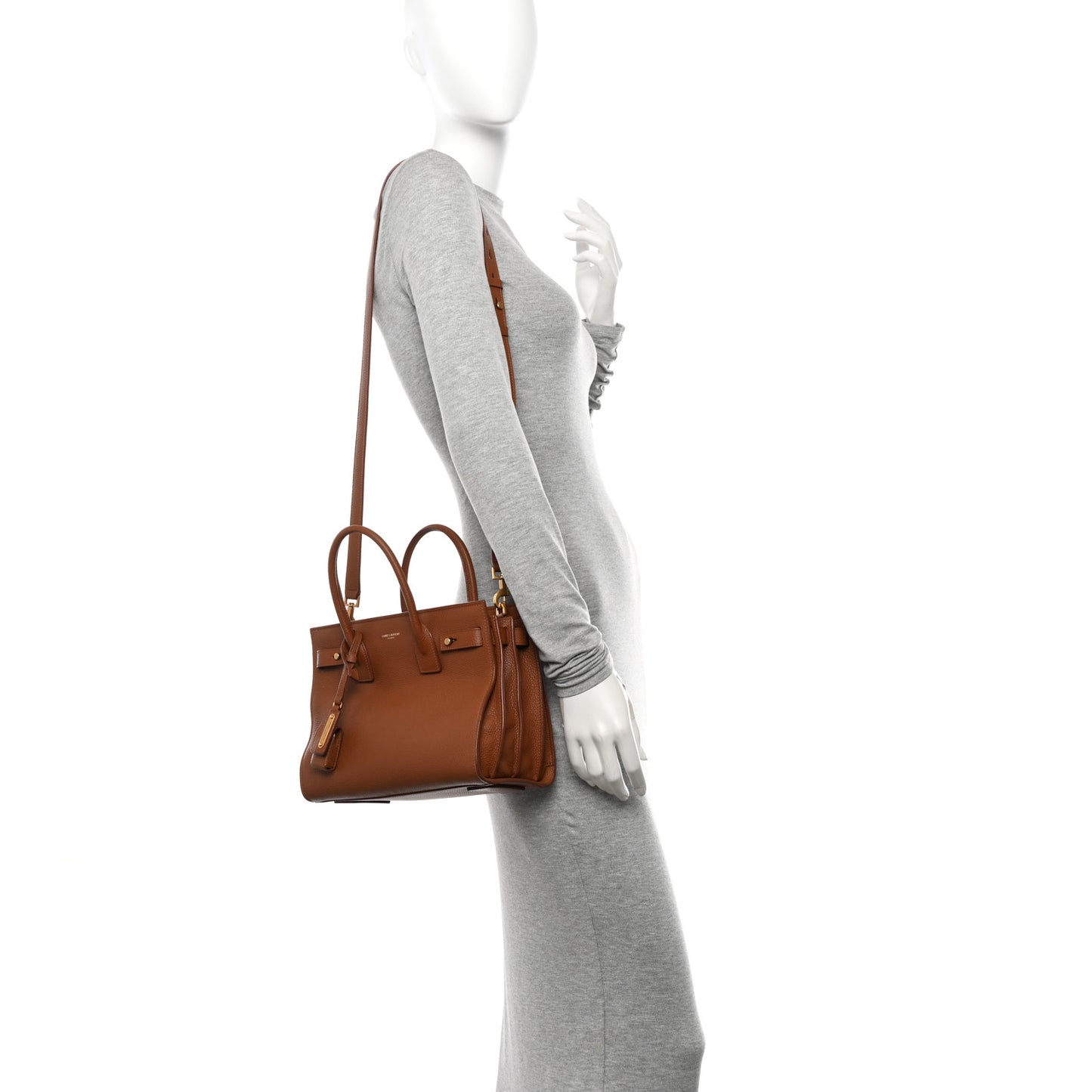 Grained Calfskin Baby Sac De Jour Supple Canyon