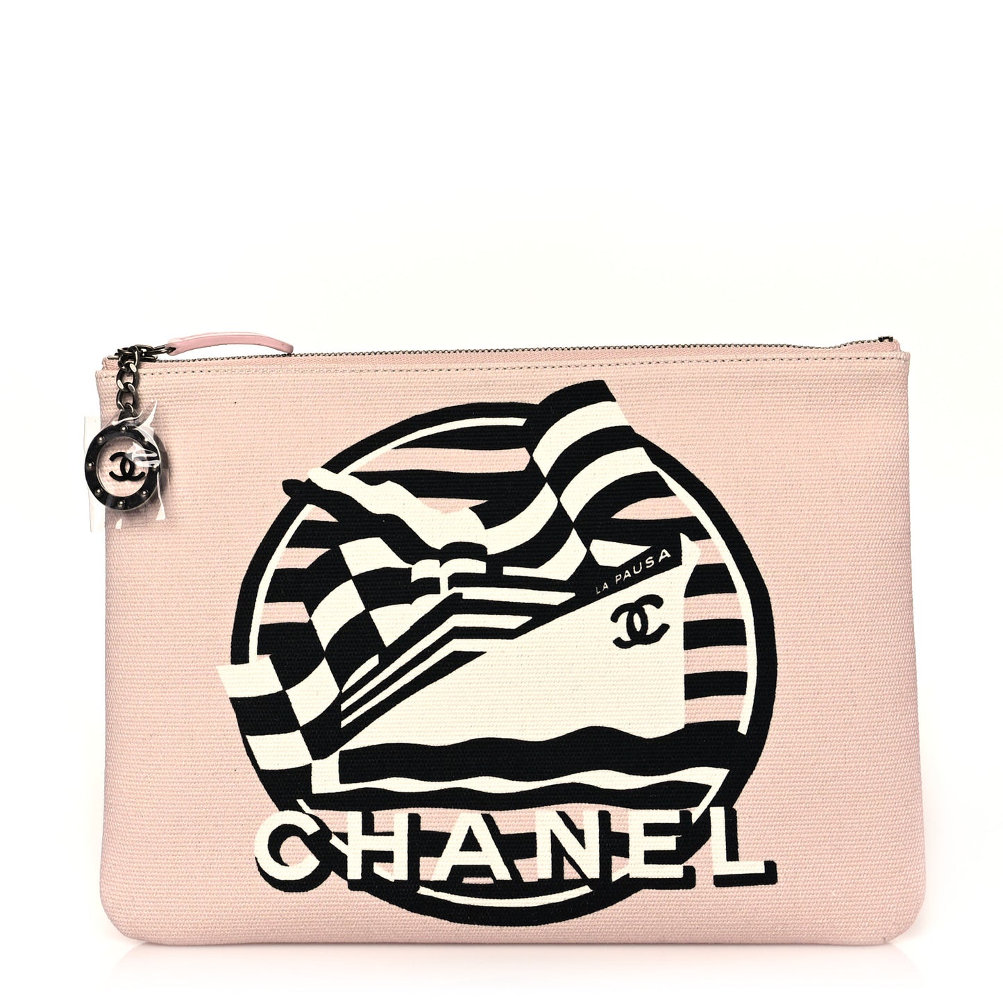 Canvas La Pausa Cosmetic Case Light Pink