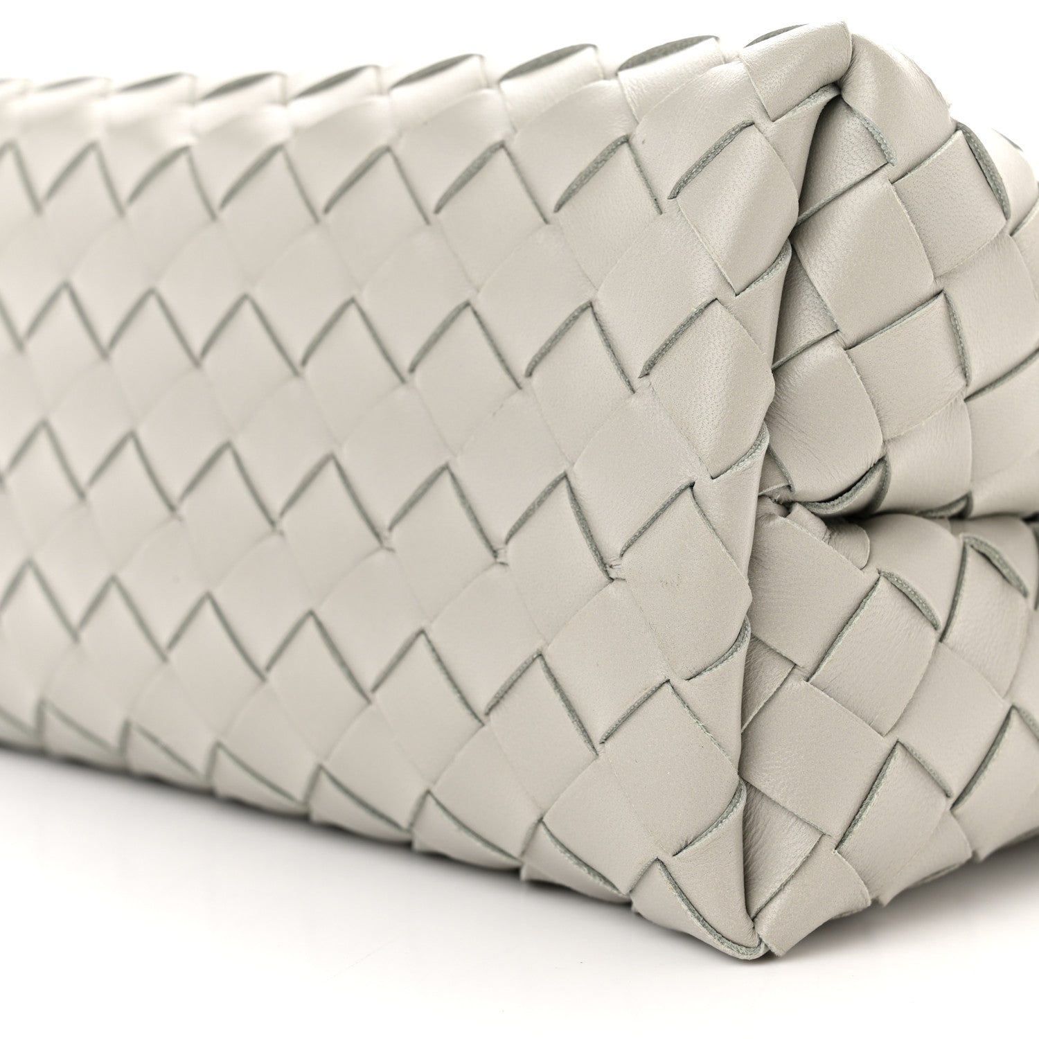 Bottega Veneta Nappa Intrecciato Small Andiamo Shoulder Bag Agate Grey 8 of 9