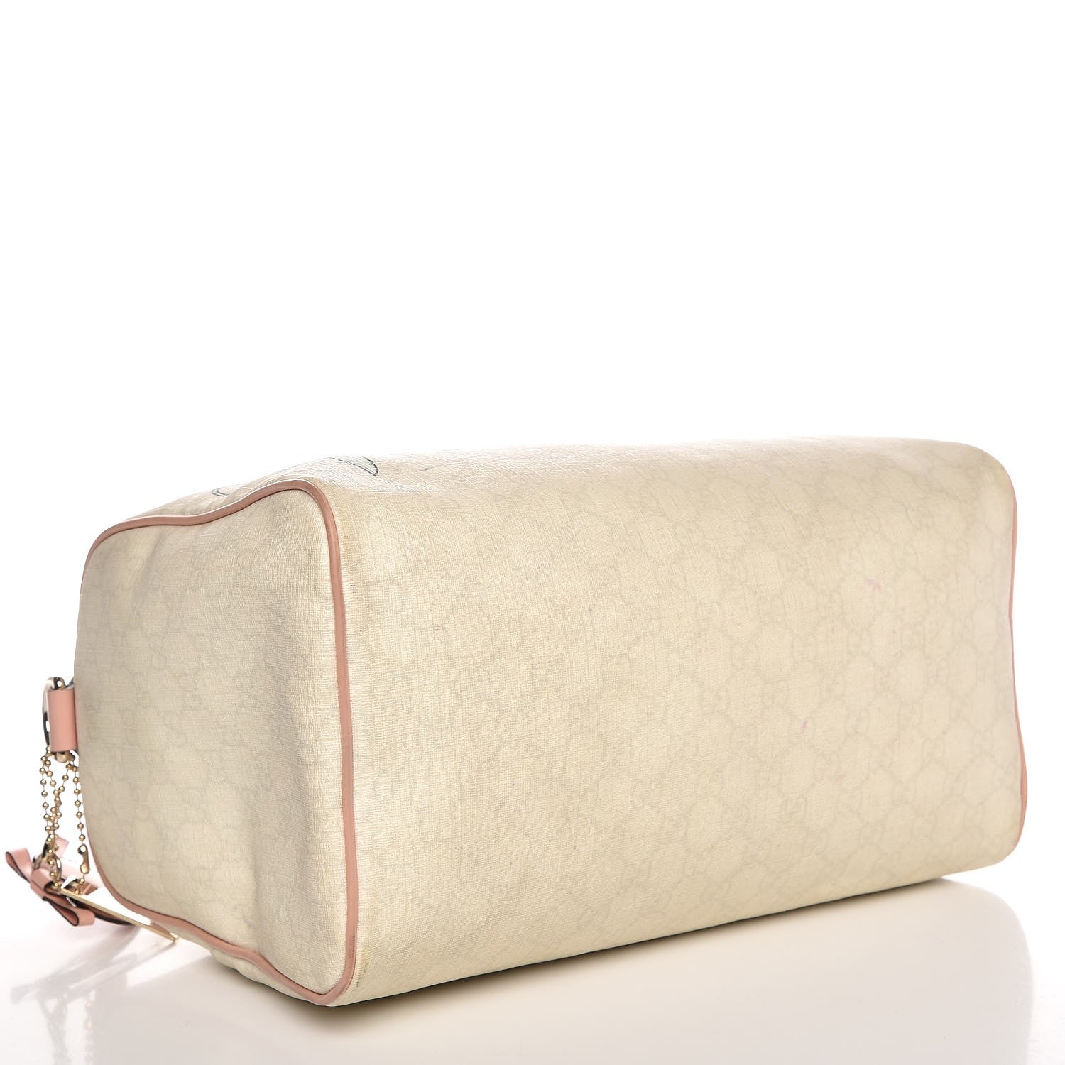 Gucci GG Plus Monogram Mermaid Medium Joy Boston Off White 4 of 17