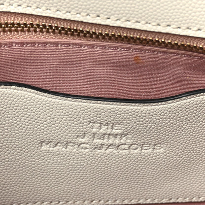 Marc Jacobs Textured Calfskin The J Link Shoulder Bag Ivory 6 of 9