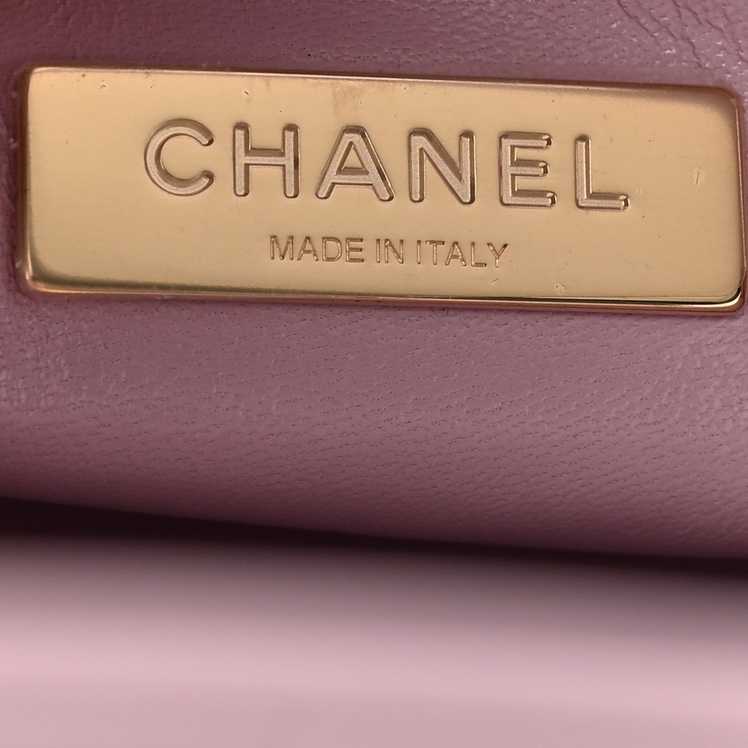 Chanel Shiny Lambskin Quilted 31 Shopping Bag Light Purple 6 of 10