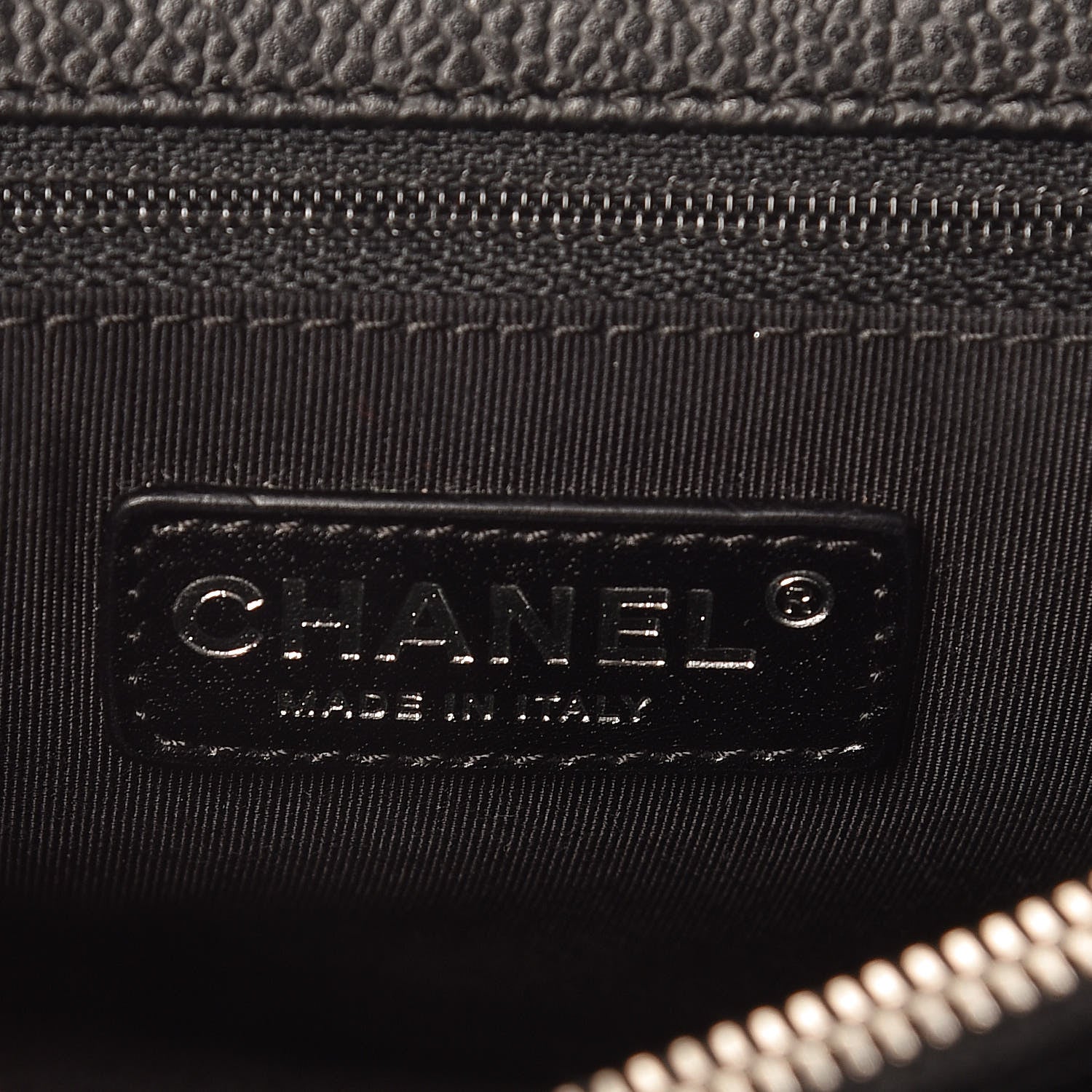 Chanel Caviar Quilted Grand Shopping Tote GST Black 5 of 10
