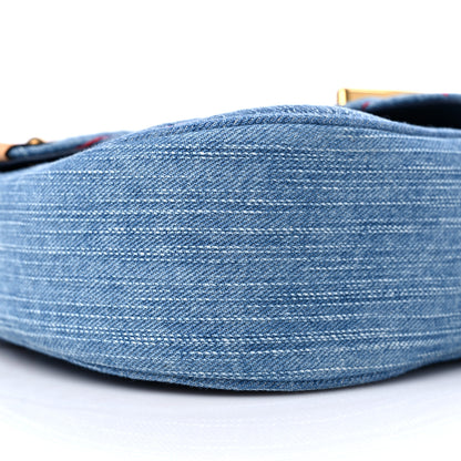 Louis Vuitton Denim New Wave Chain MM Blue 7 of 9