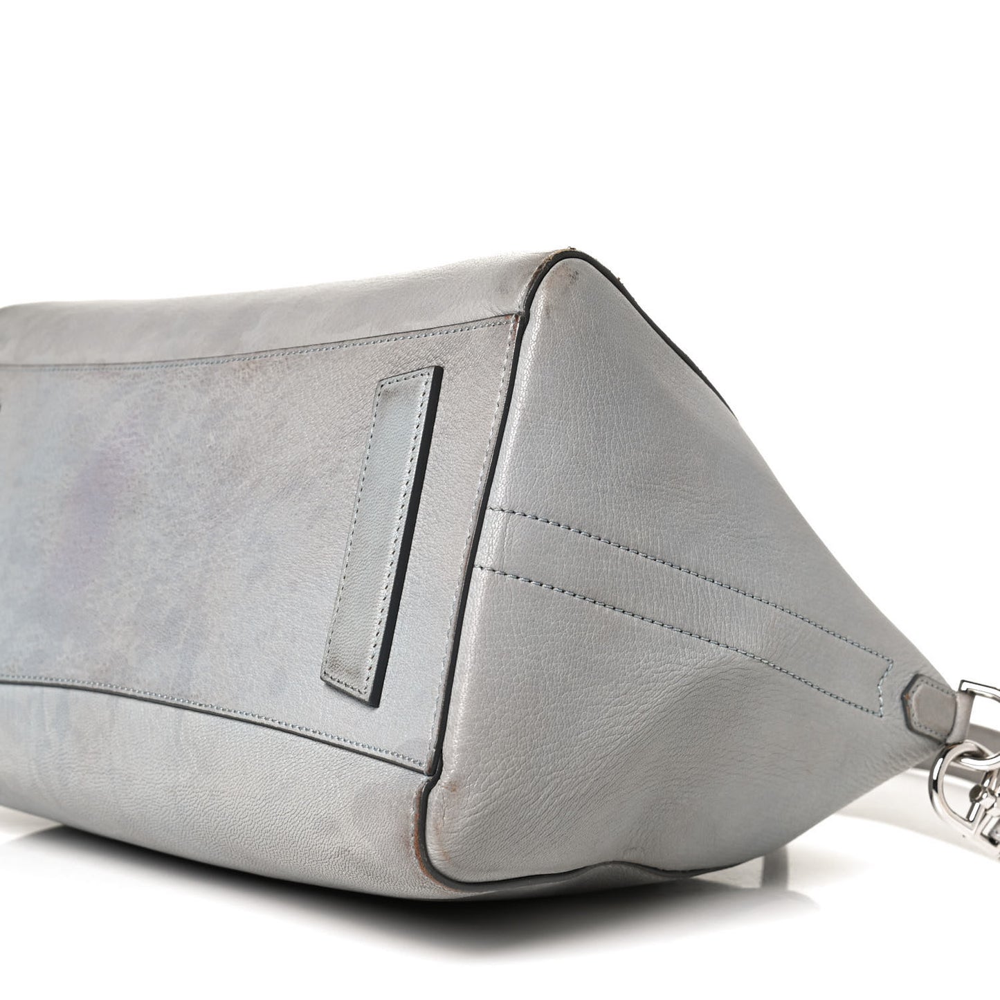 Sugar Goatskin Medium Antigona Pearl Grey