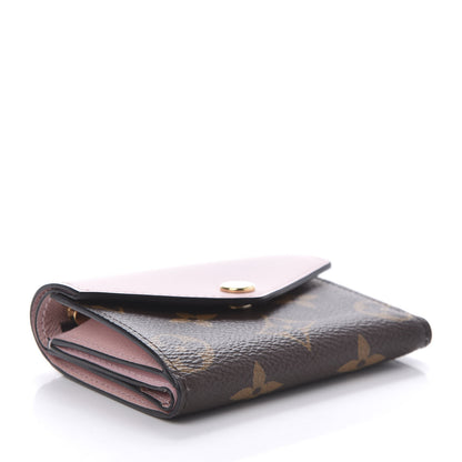 Louis Vuitton Monogram Zoe Wallet Rose Ballerine 4 of 9