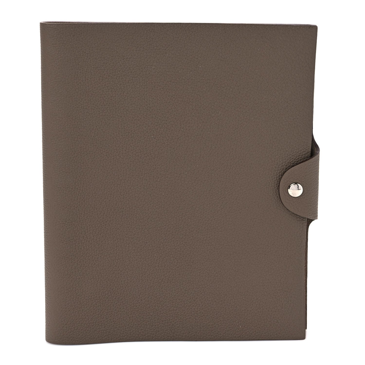 Hermes Togo Ulysse MM Notebook Cover Etoupe 1 of 8