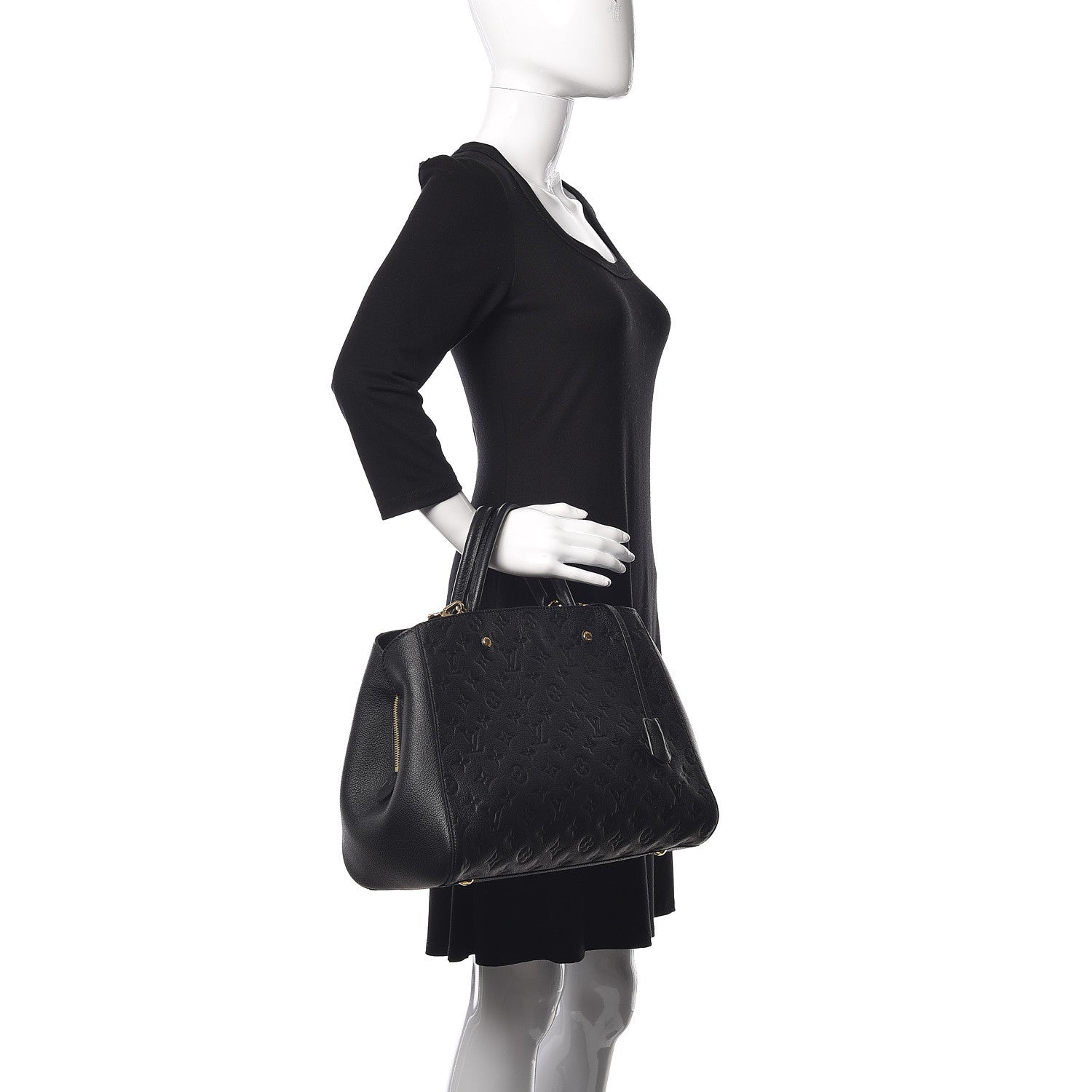 Louis Vuitton Empreinte Montaigne GM Black 2 of 11