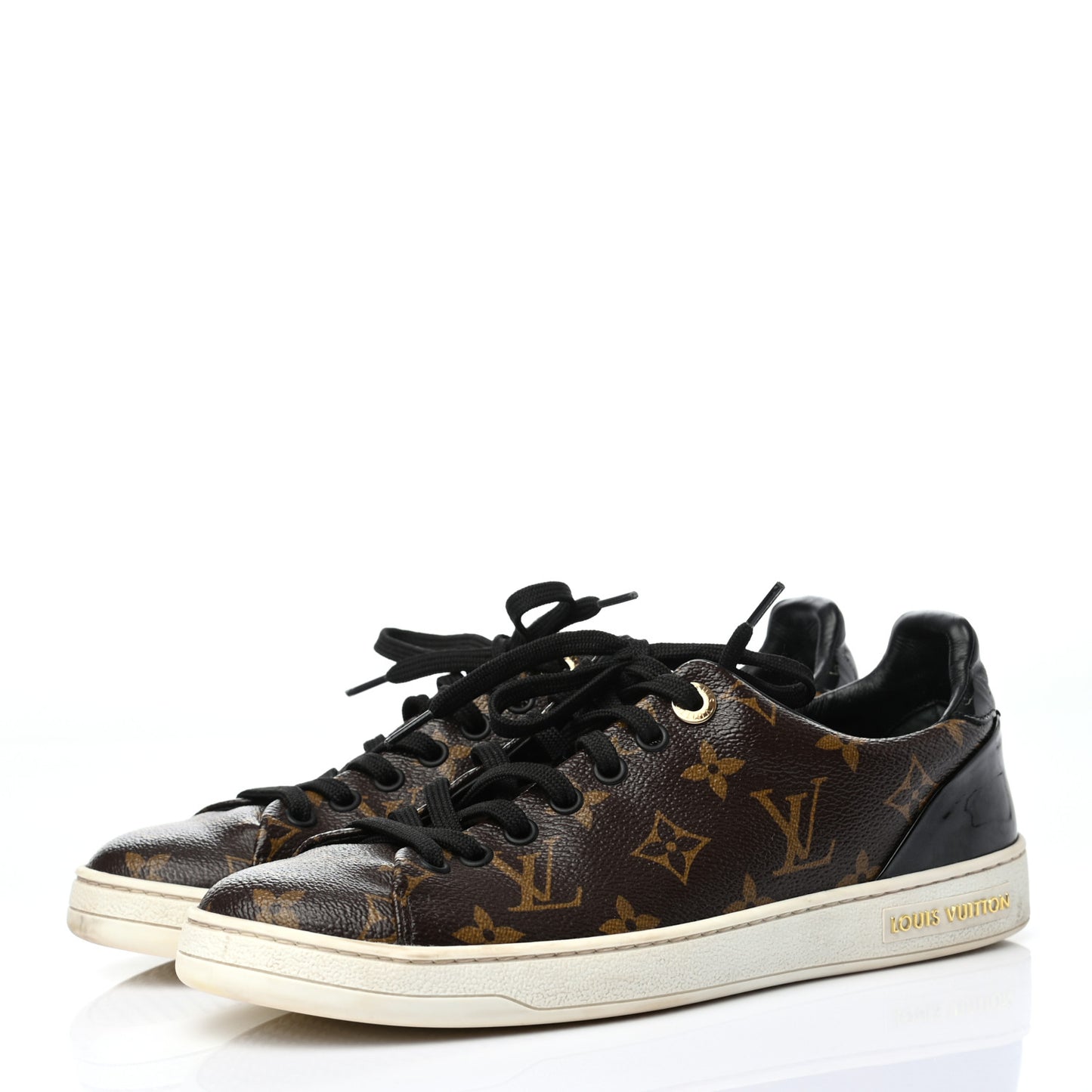 Patent Monogram Frontrow Sneakers 37.5