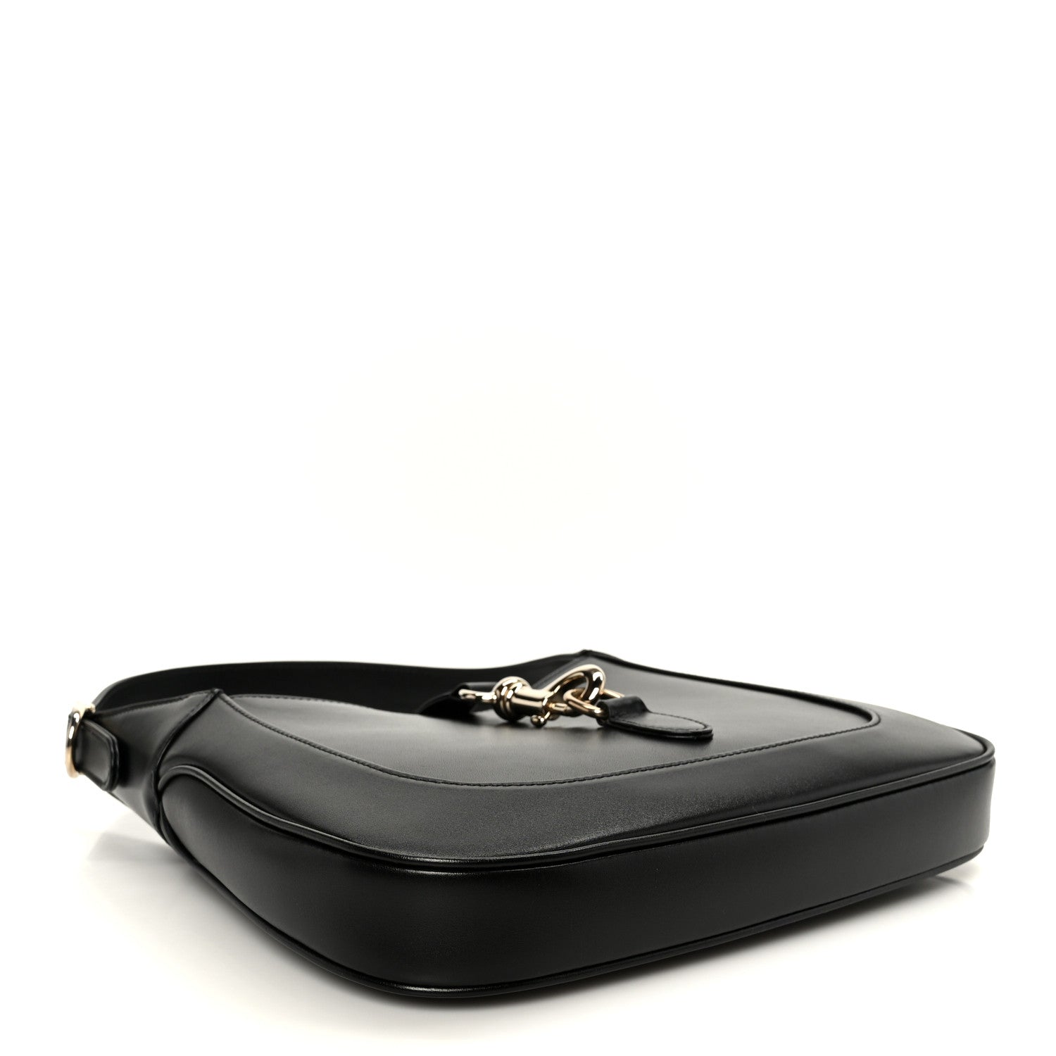 Gucci Boarded Dyana Lux Calfskin Medium Jackie 1961 Hobo Black 4 of 11