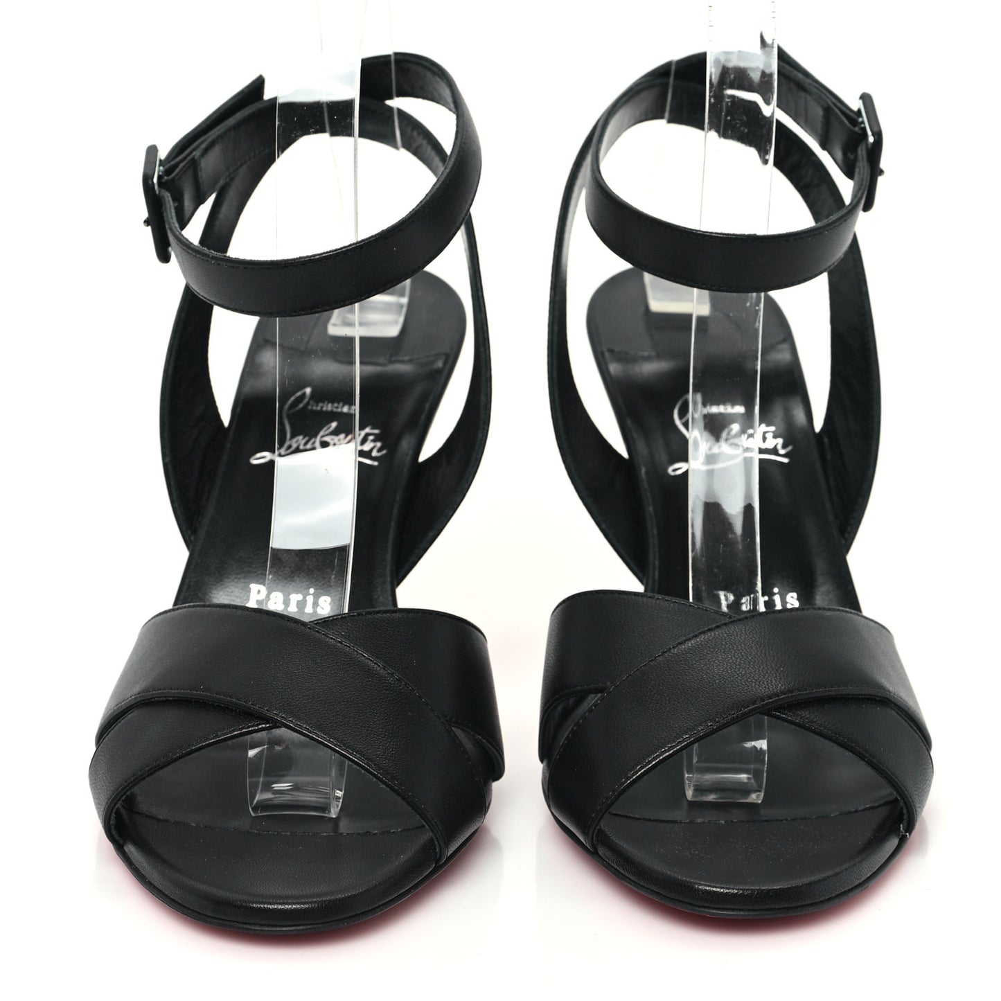 Nappa Mariza 85 Sandals 40.5 Black