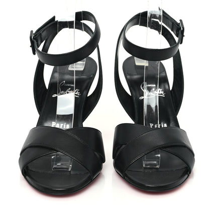 Christian Louboutin Nappa Mariza 85 Sandals 40.5 Black 3 of 10