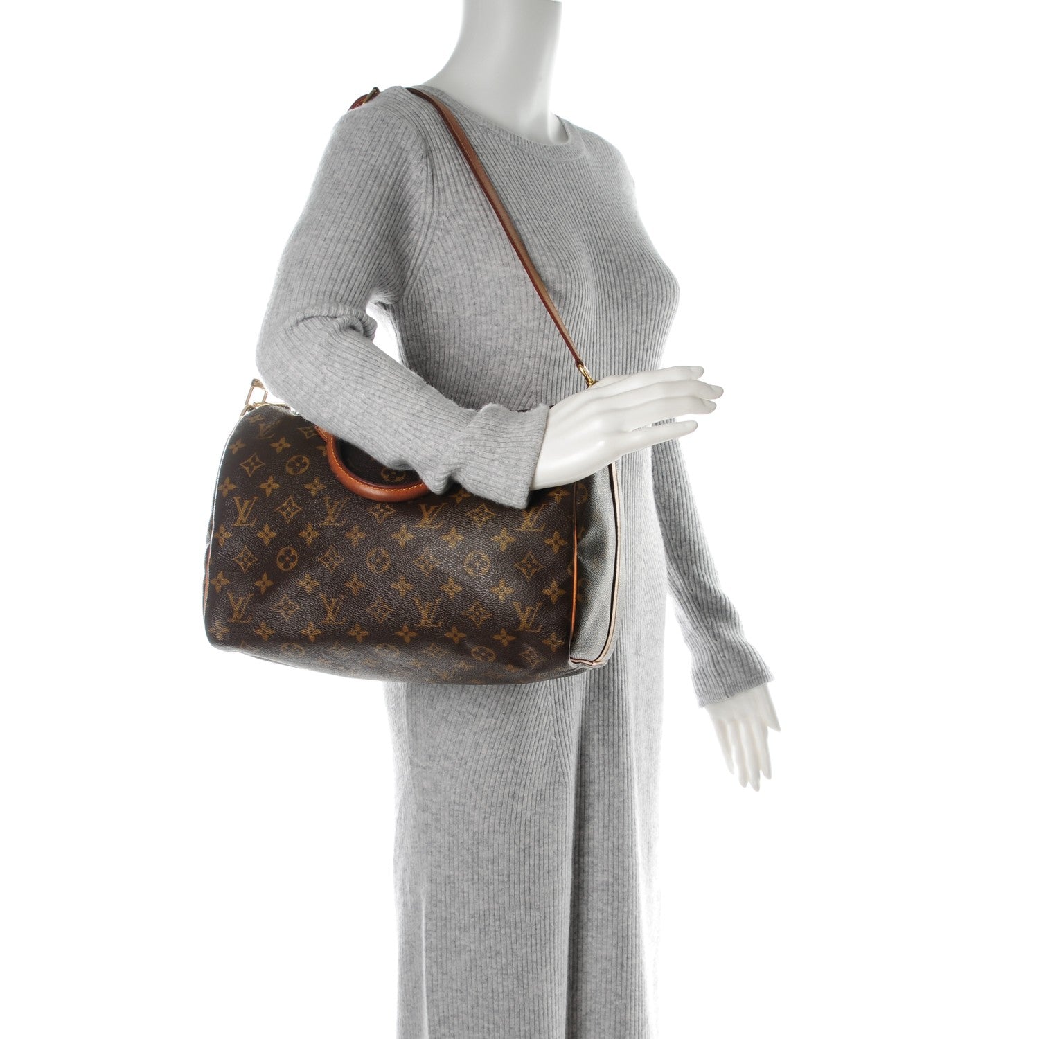 Louis Vuitton Monogram Speedy Bandouliere 30 2 of 11