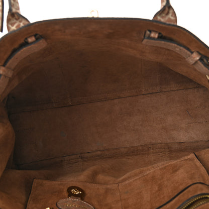 Mulberry Metallic Snake Suede Bayswater Satchel 5 of 12