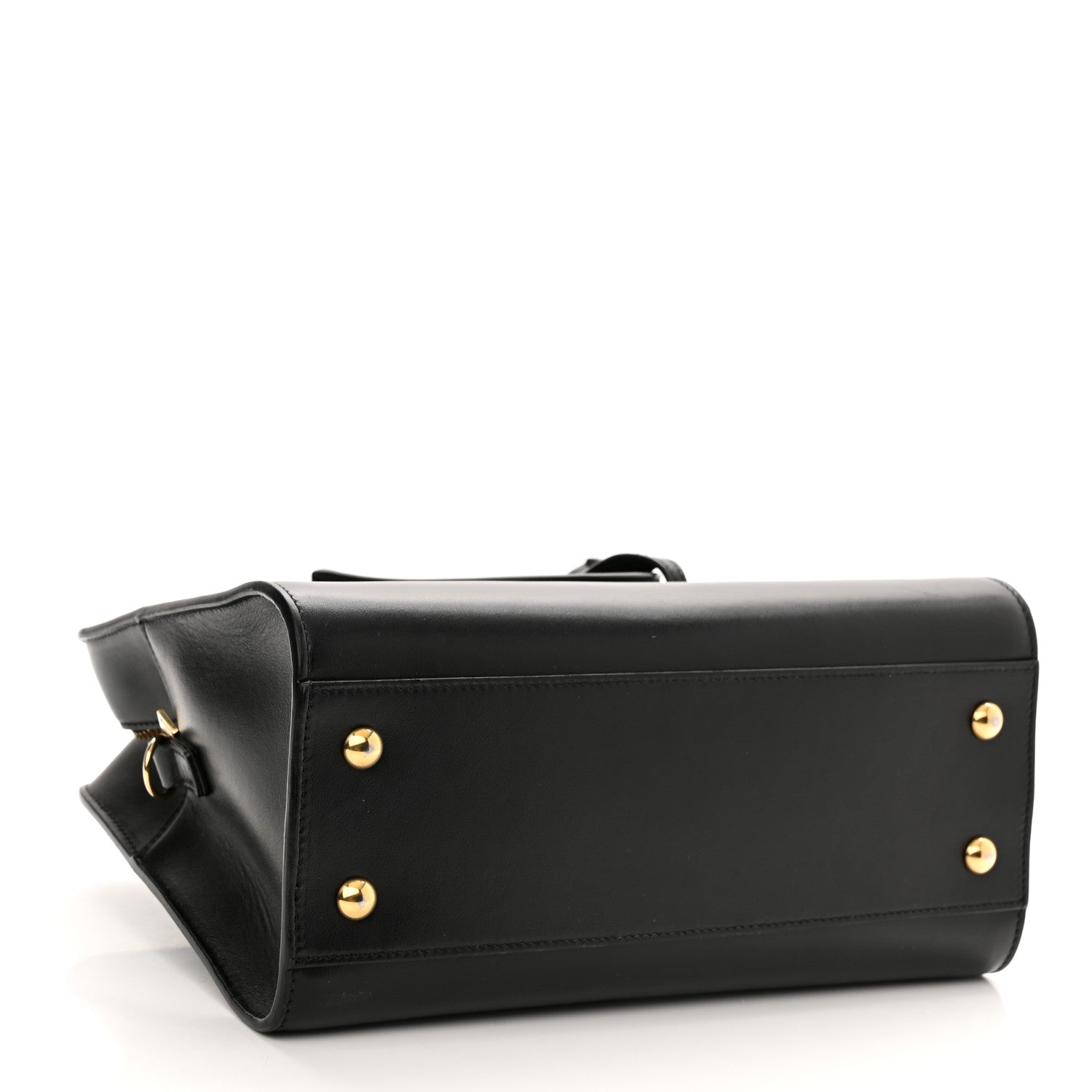 Saint Laurent Calfskin Monogram Baby Cabas Black 4 of 9