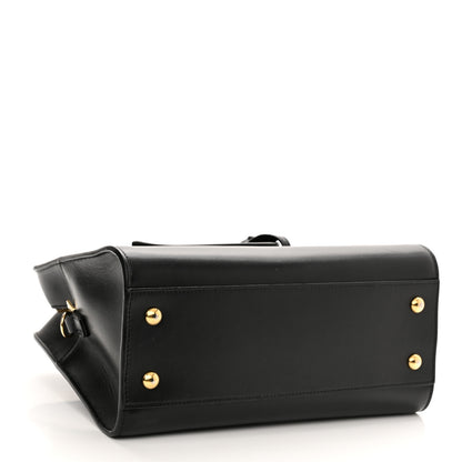 Saint Laurent Calfskin Monogram Baby Cabas Black 4 of 9