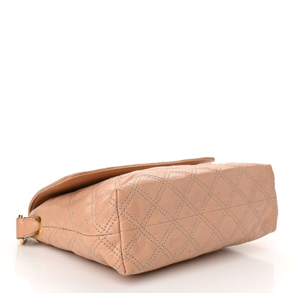 Marc Jacobs Lambskin Quilted The XL Single Flap Beige 4 of 9
