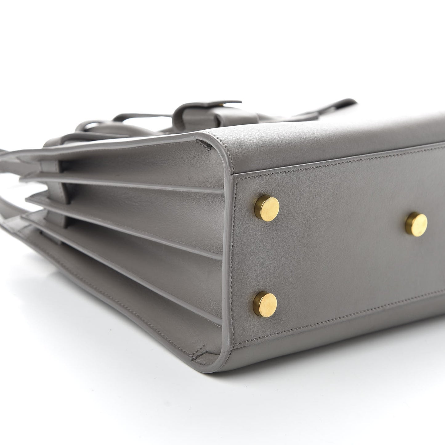 Calfskin Baby Sac de Jour Fog