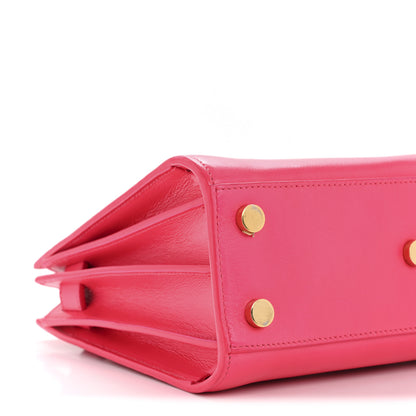 Saint Laurent Calfskin Nano Sac De Jour Fluo Pink 9 of 12