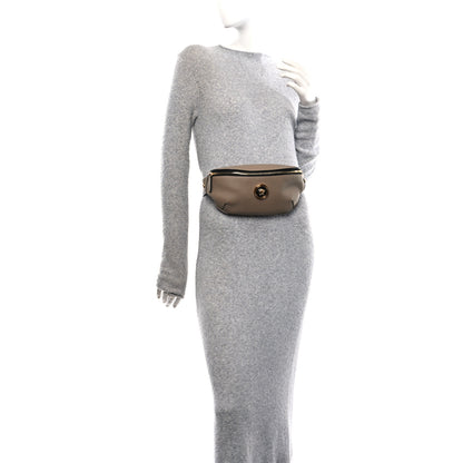 Versace Grained Calfskin Vanitas Medusa Belt Bag Taupe 3 of 9