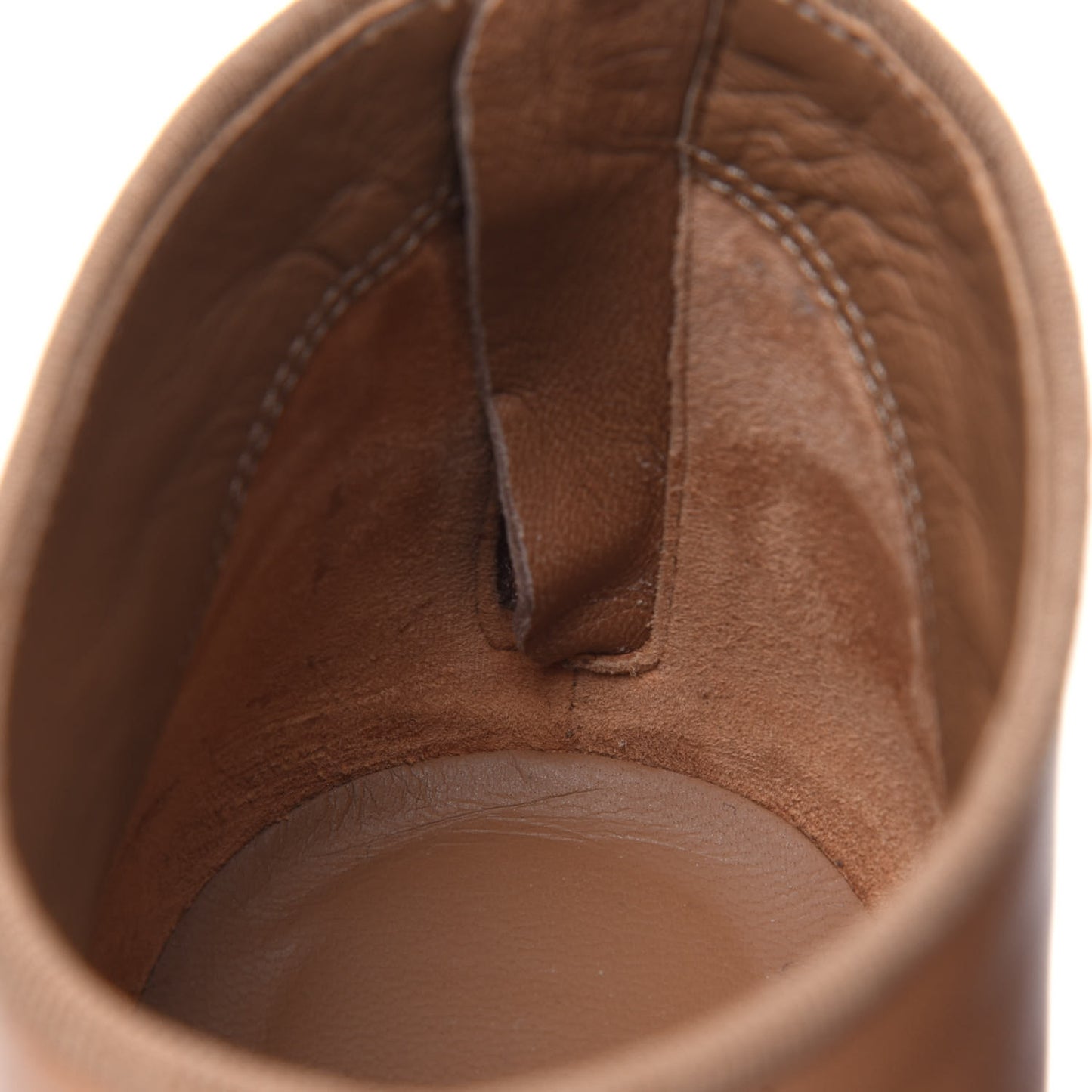 Lambskin CC Bow Cap Toe Short Boots 36.5 Beige Black
