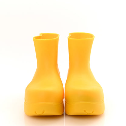 Bottega Veneta Rubber Puddle Ankle Boots 39 Egg Yolk 3 of 8