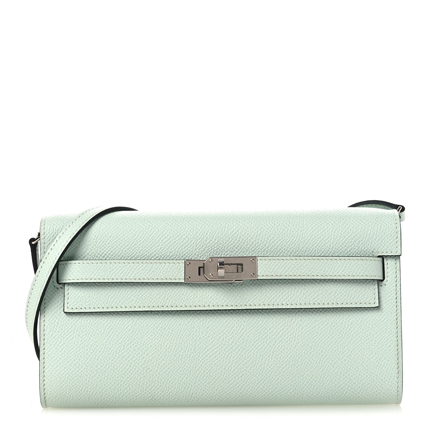 Epsom Kelly Wallet To Go Vert Peppermint
