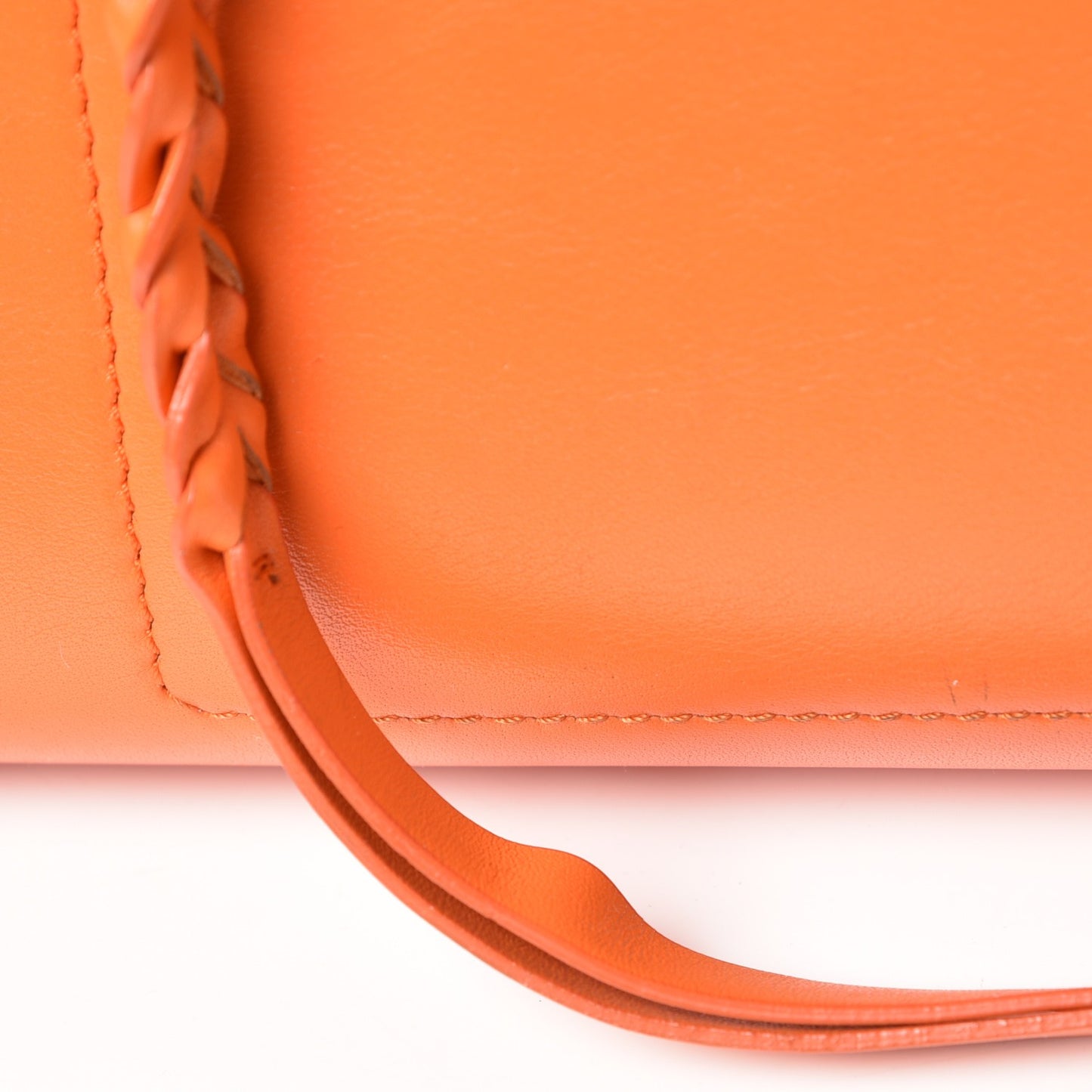 Smooth Calfskin Medium Phantom Luggage Orange
