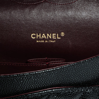 Chanel Caviar Quilted Maxi Double Flap Black 6 of 9