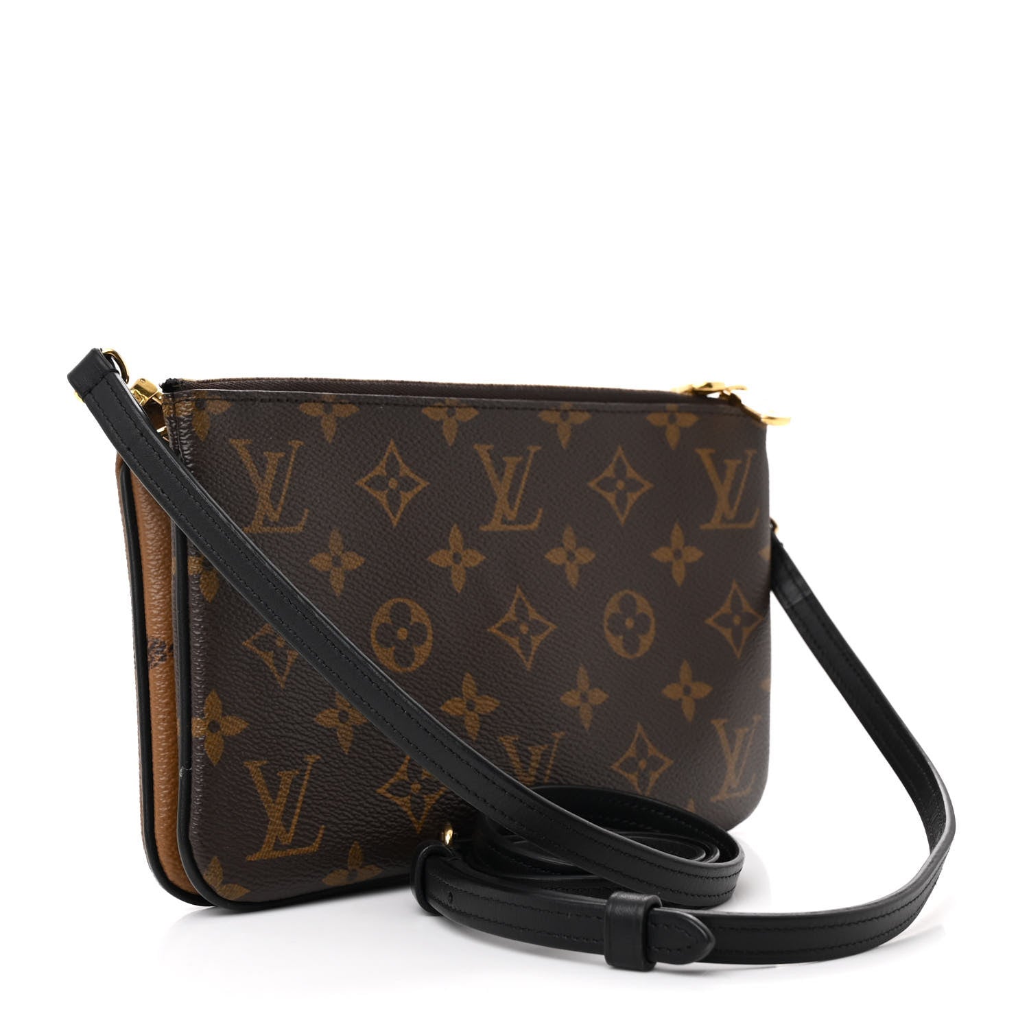 Louis Vuitton Reverse Monogram Giant Double Zip Pochette 3 of 11
