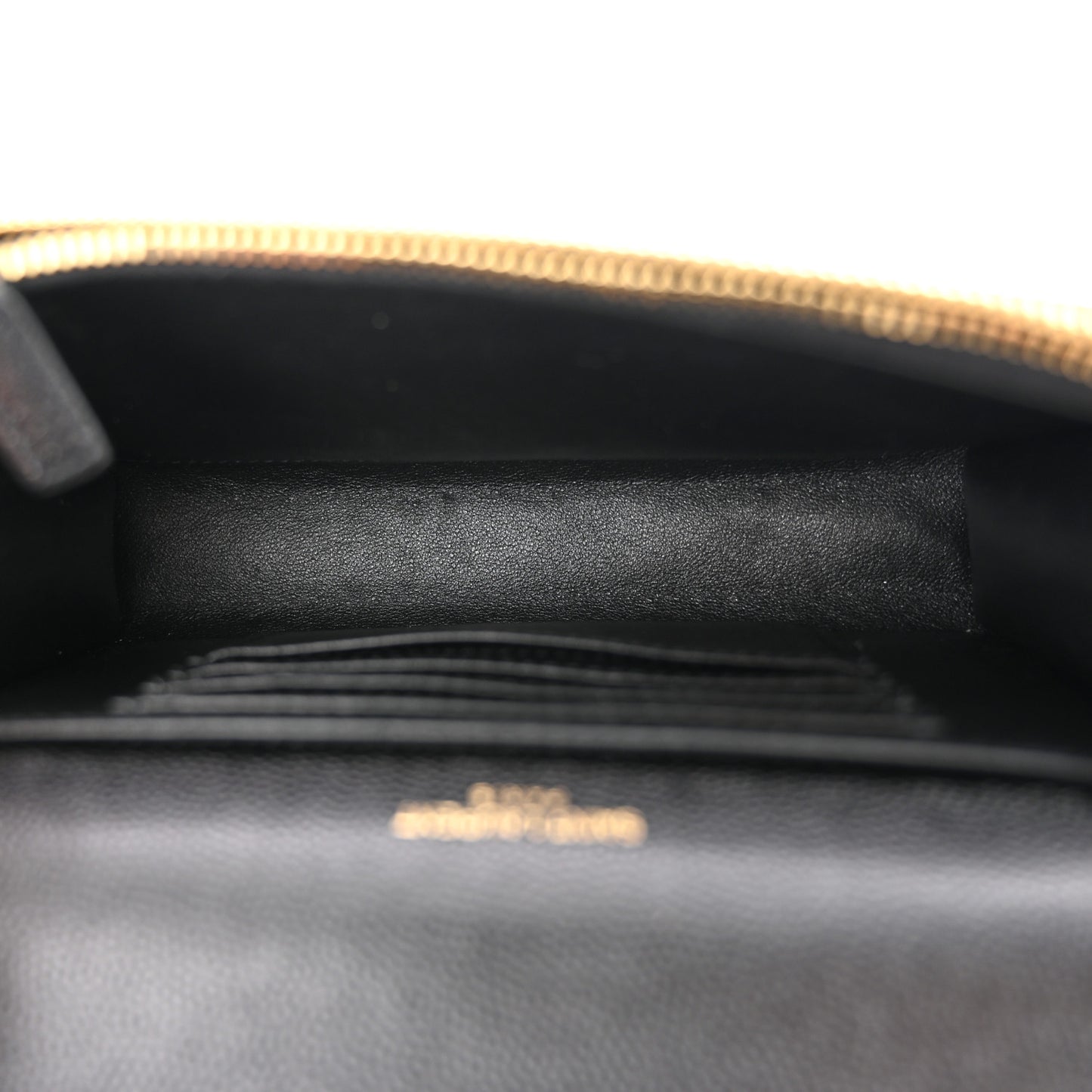 Grain De Poudre Monogram Kate Belt Bag Black