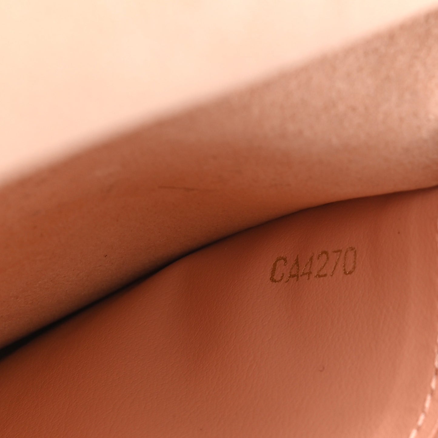 Damier Ebene Vavin Chain Wallet Creme