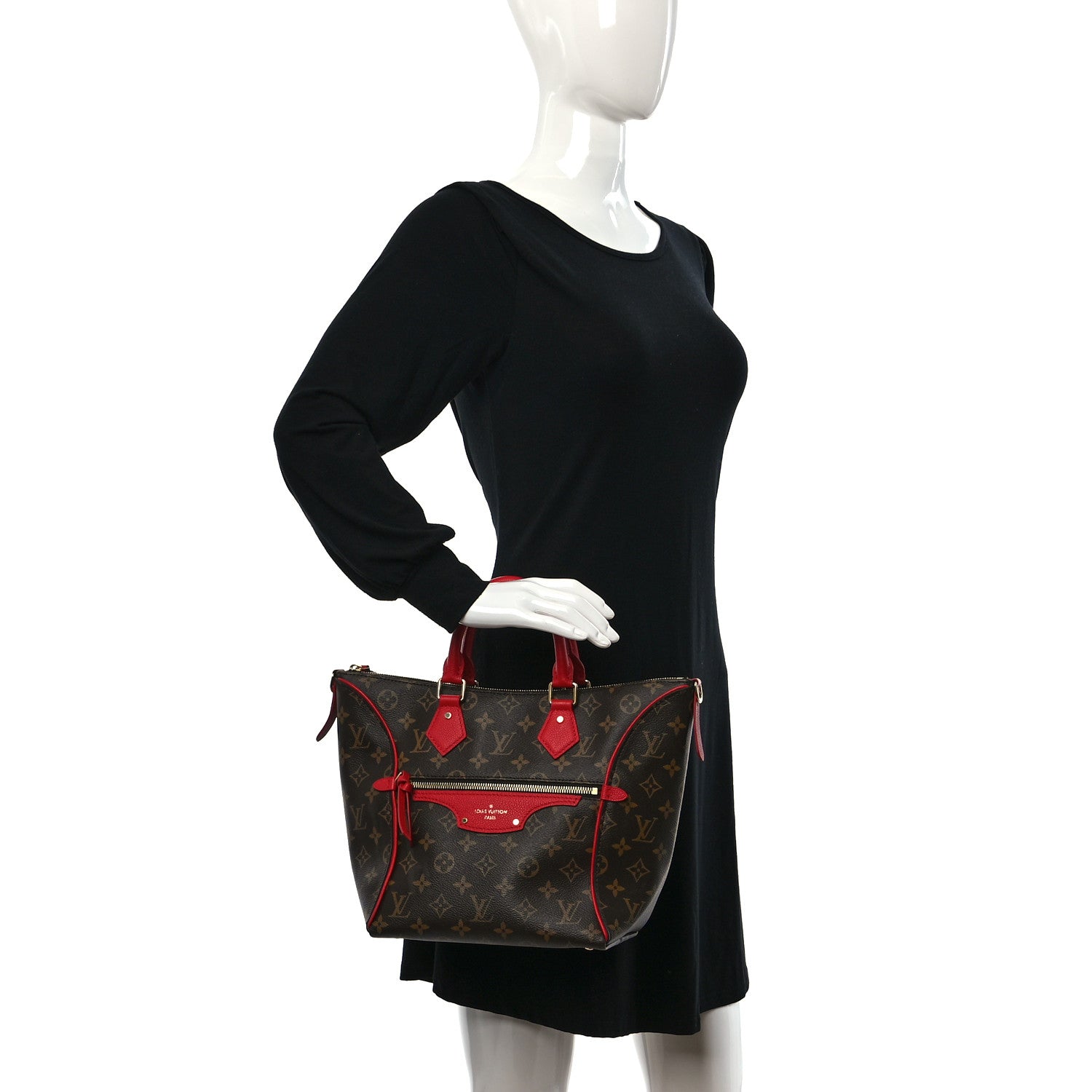 Louis Vuitton Monogram Tournelle PM Cerise 2 of 8