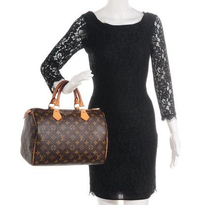 Louis Vuitton Monogram Speedy 30 2 of 8