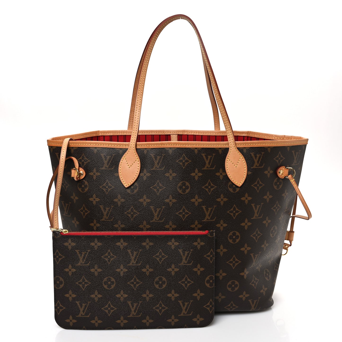 Monogram Neo Neverfull MM Cherry