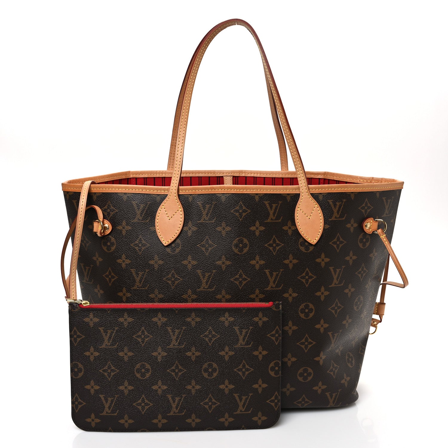 Louis Vuitton Monogram Neo Neverfull MM Cherry 3 of 11