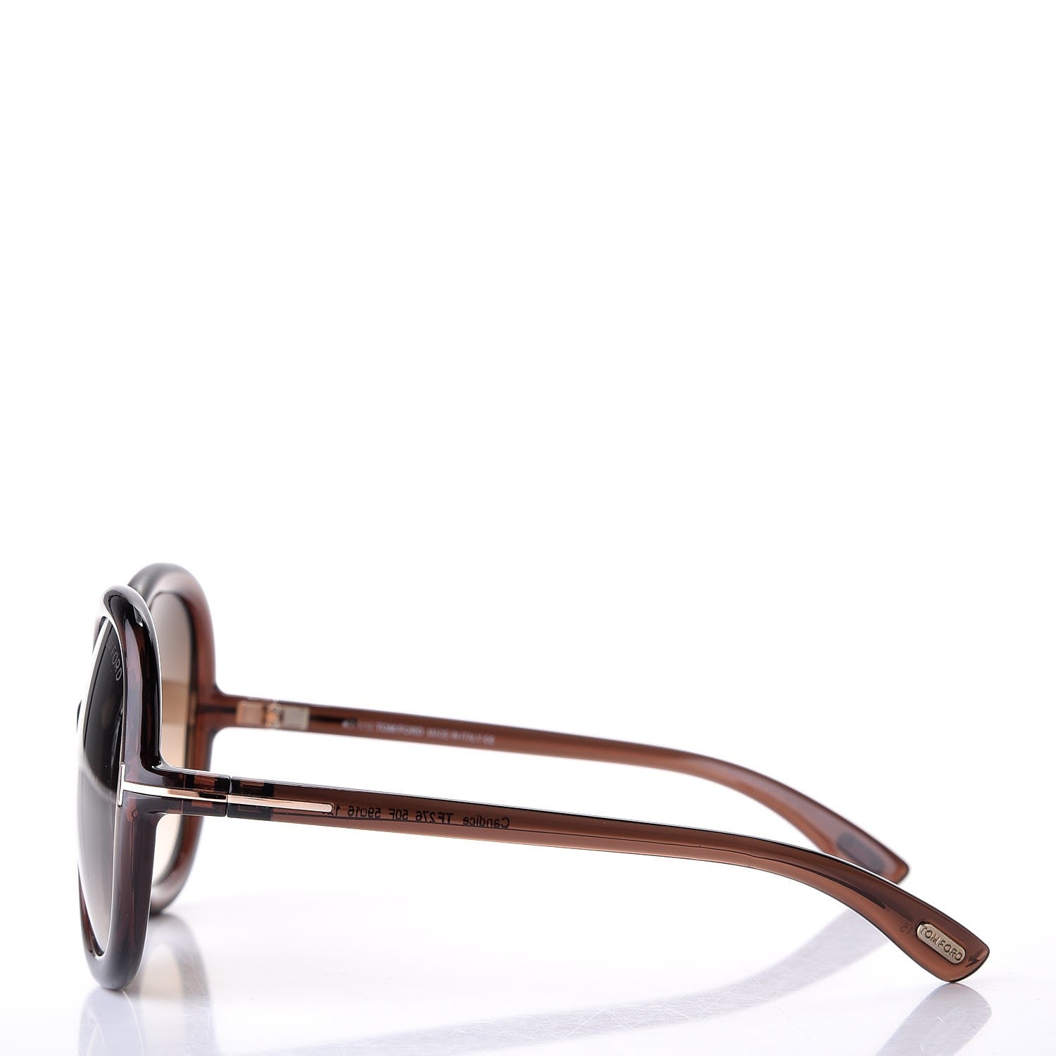 Tom Ford Candice TF276 Sunglasses Brown 3 of 8