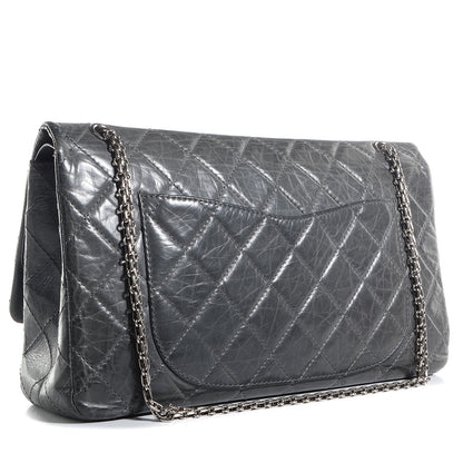 Chanel Aged Calfskin 2.55 Reissue 228 Flap Grey 3 of 8