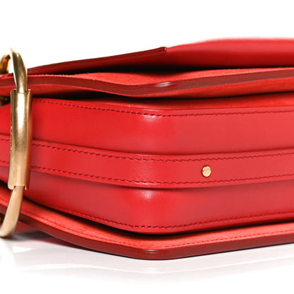 Chloe Calfskin Suede Small Roy Bag Plaid Red 9 of 11