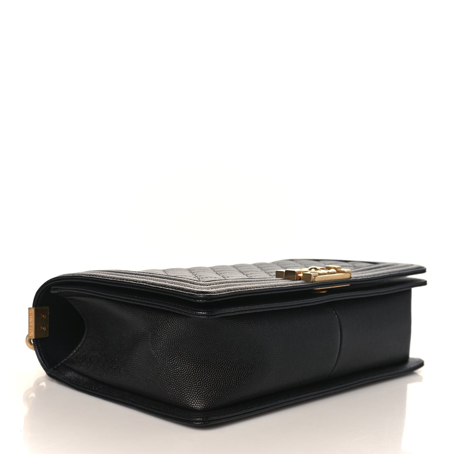 Caviar Quilted New Medium Boy Flap Black