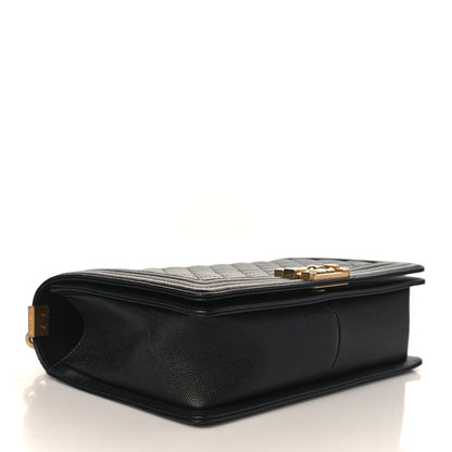 Chanel Caviar Quilted New Medium Boy Flap Black 4 of 9